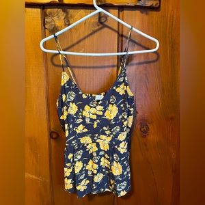 floral tank top